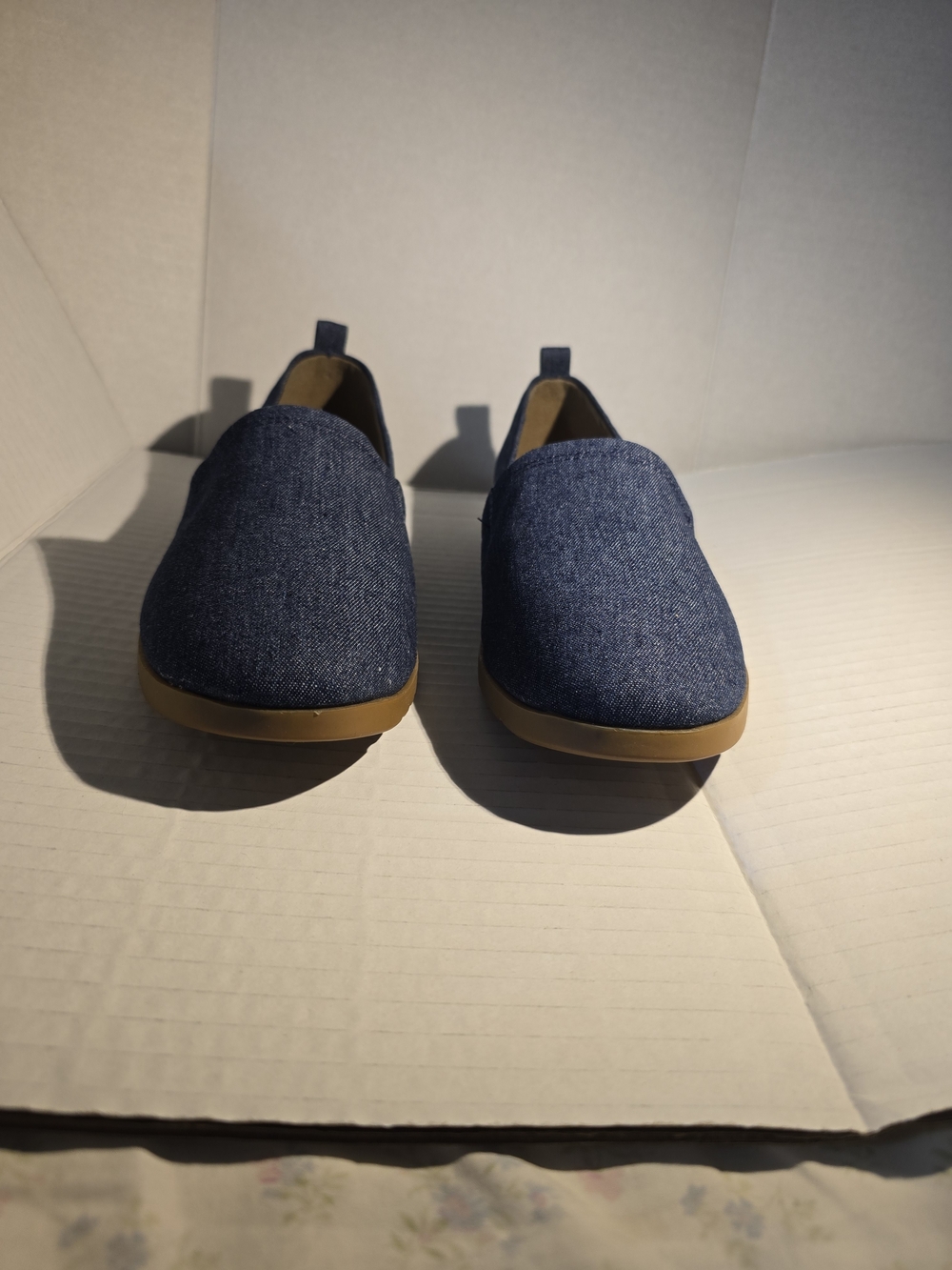 Style & Co Denim Slip On Flats Size 10 Casual Comfort Shoes NWT - Picture 6 of 10